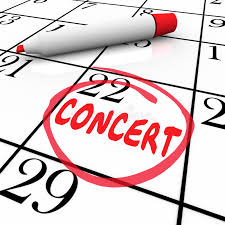 Rappel de concerts